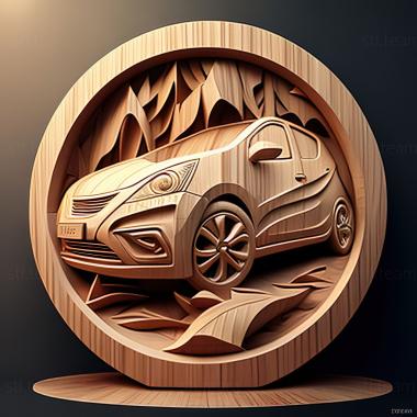 3D модель Nissan Tiida (STL)